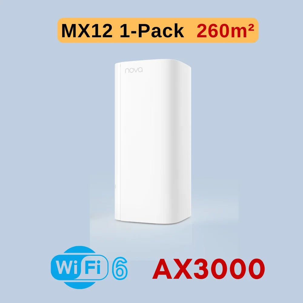 Tenda AX3000 WiFi6 Mesh System EX/MX12 Wireless Router