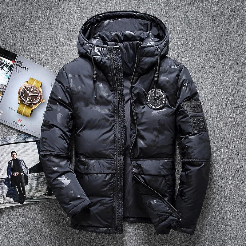 20 Degree Winter White Duck Down Jacket Men