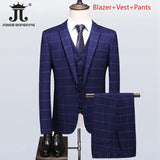 S-5XL ( Blazer + Vest + Pants )