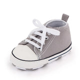 Baby Canvas Classic Sneakers Newborn Print Star Sports