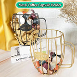 Desktop Coffee Capsule Holder for Nespresso Accesorios Durability