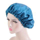 New Women Satin Night Sleep Cap Hair Bonnet