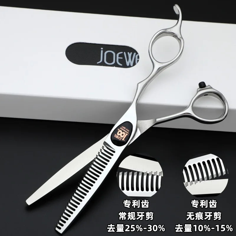 JOEWELL Professional Cobalt-5.5/ SCC-6.0 Inch Hair Barbers Tools