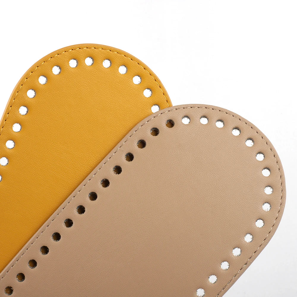 DIY Handmade Backpack Leather Shoulder Bag Strap Bottom