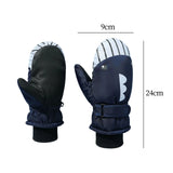 Kids Ski Gloves Cartoon Children Winter Outdoor Sport