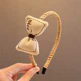 New Children Lovely Coffee Color Cartoon Heart Flower