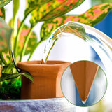 4PCS Automatic Plant Dripper Terracotta Seepage Device Drip