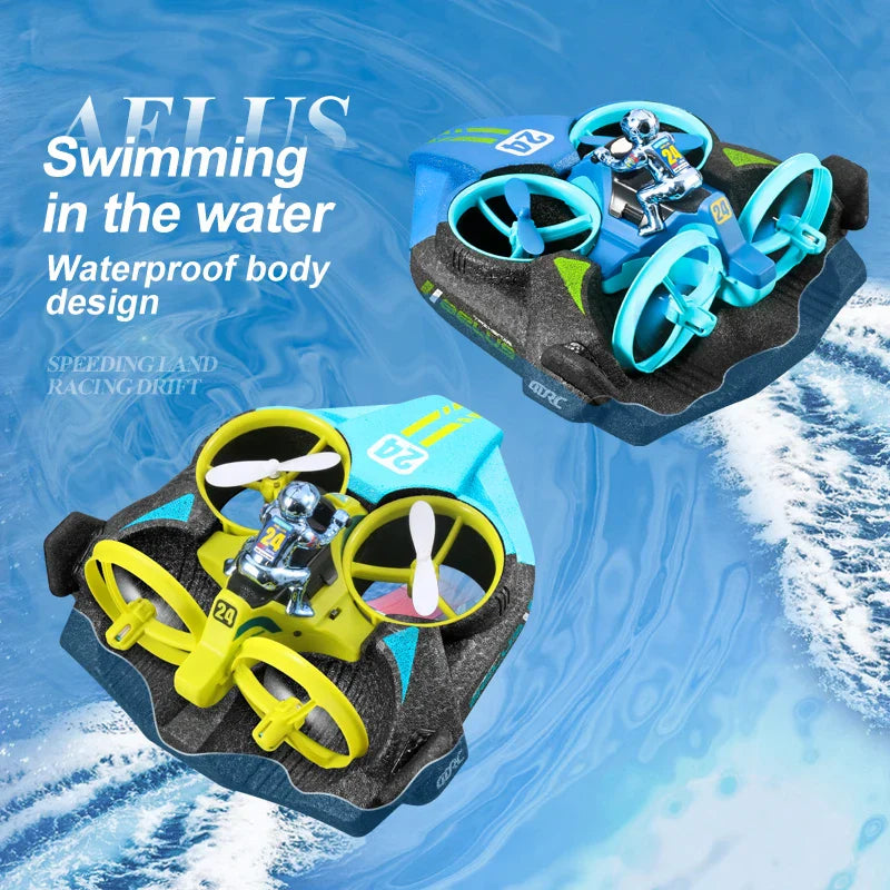 Mini Drone In Hovercraft 2.4g 4CH Remote Control