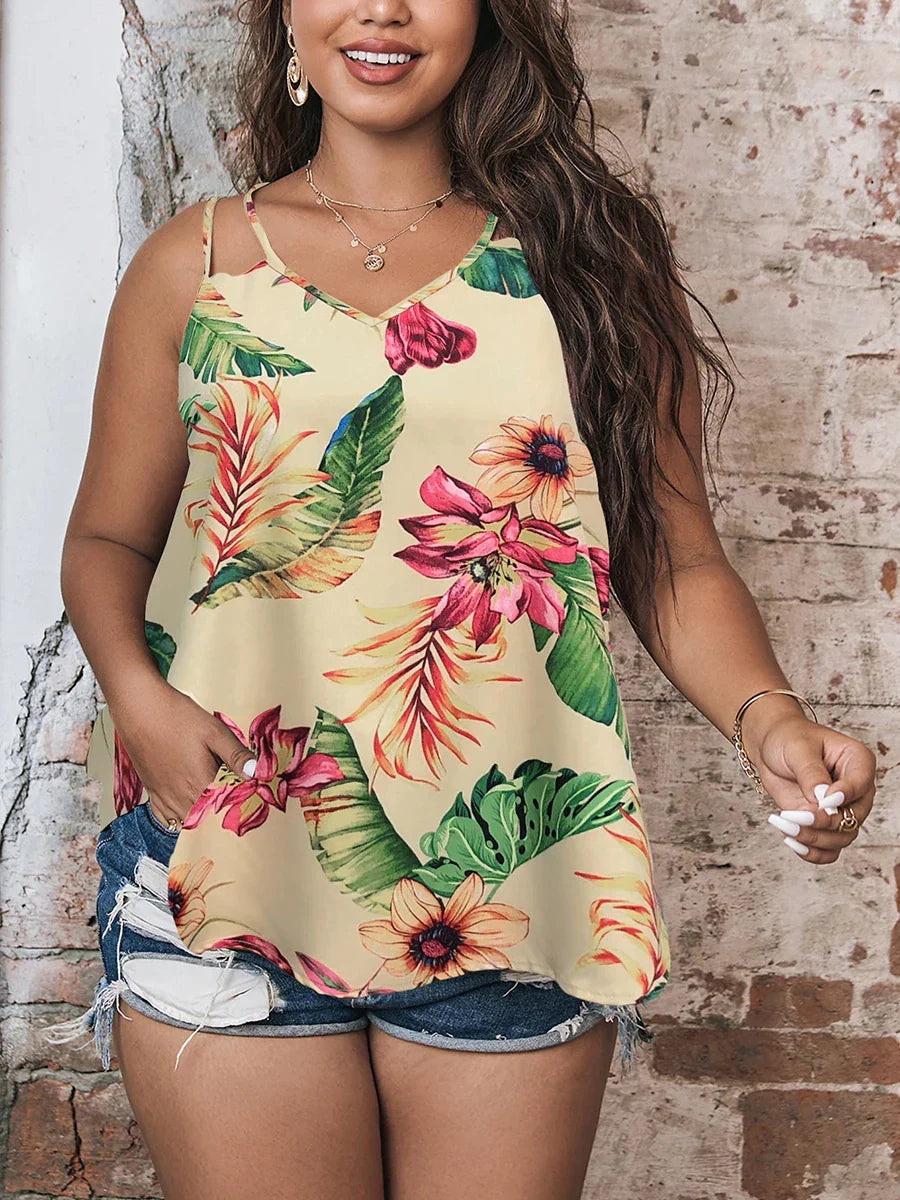 Finjani Plus Size Women Cami Top 2023 All