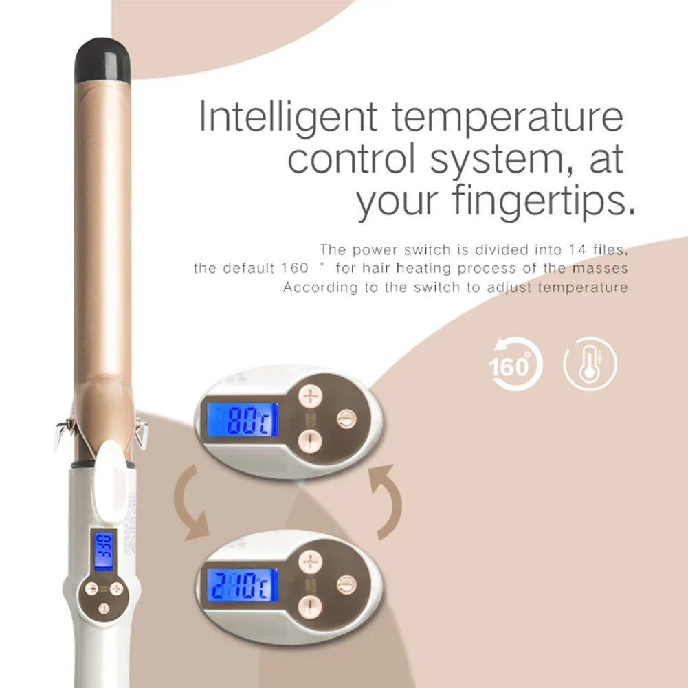 Ceramic Barrel Hair Curlers Automatic Rotating Curling Iron