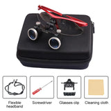 Head Wearing Dental Loupe Ultralight Binocular Magnifier Dentist