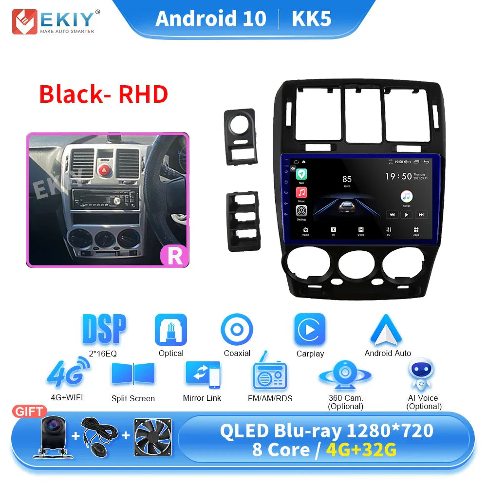 EKIY KK5 Android Radio For Hyundai Getz Multimedia