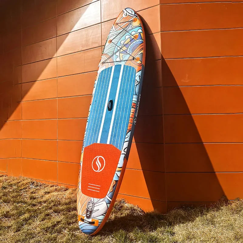 Paddle Inflatable Surfboard SUP Paddle Board Surfing Fishing
