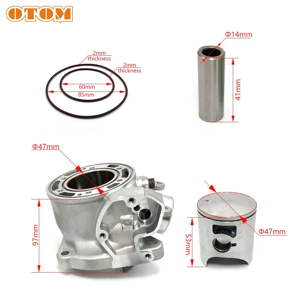 OTOM For KTM85 Engine Set of Cylinder Block