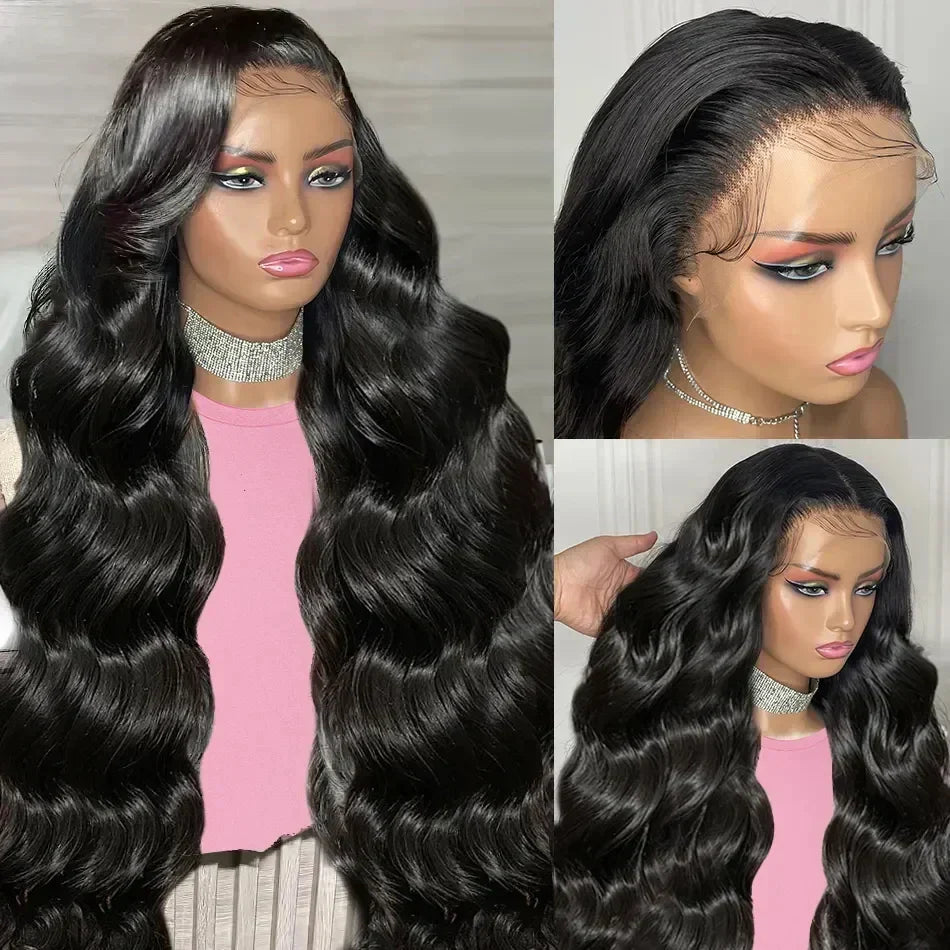 13x4 HD Lace Frontal Wigs Human Hair 250%