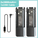 Baofeng UV-82 Battery 2800/3800/4200 mAh Enlarge for Walkie