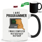 Engineer Mugs Computer Programmer Cups Programming Debugging Teaware