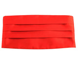 Ikepeibao Men's Classic Black Cummerbund Adjustable