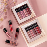 HANDAIYAN Lipstick Set Sexy 4 Colors Lip Gloss