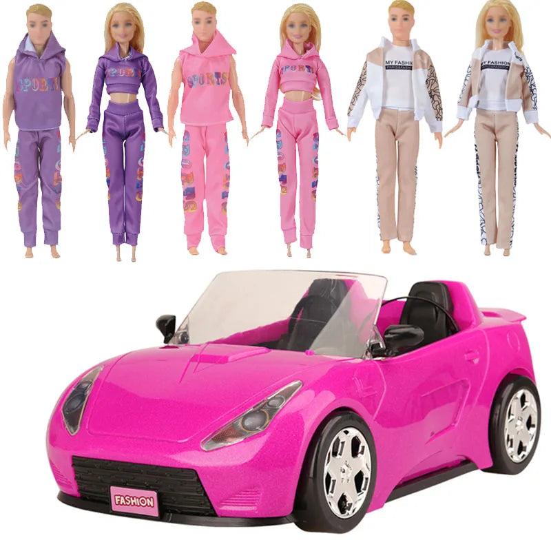 Cars Toys Miniature Dollhouse Accessories 30cm Girls Boy
