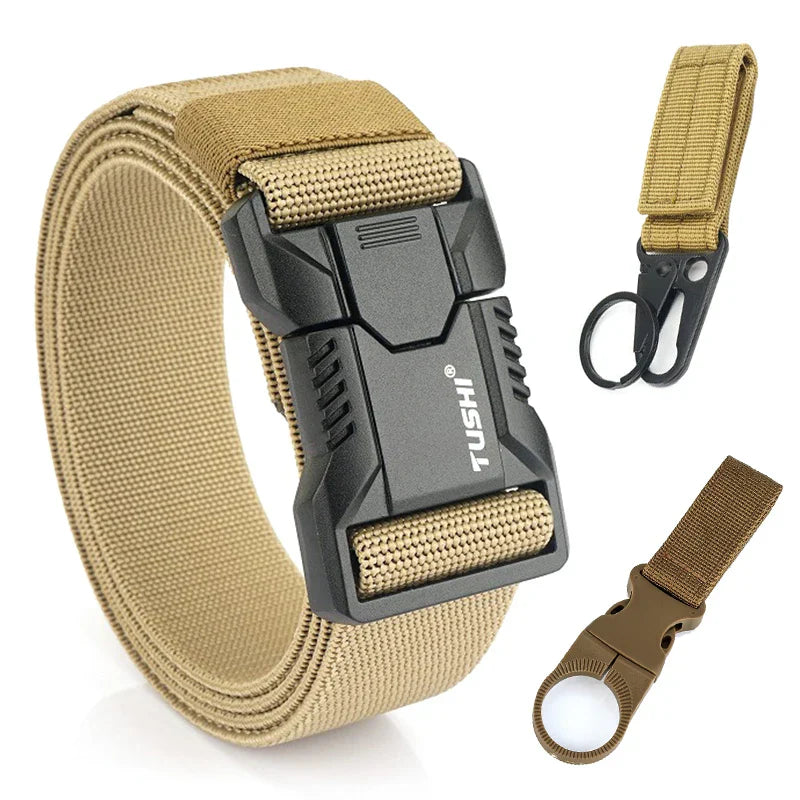 VATLTY New Tactical Outdoor Belt for Men and