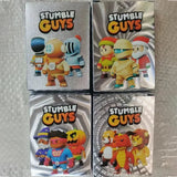 55Pcs/Set Anime Stumble Guys Cards Xmas Gold Silver