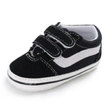 Meckior Baby Canvas Sneakers Classic Stripes Casual Baby