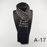 2023 New Spring Winter Silk Scarf Men Luxury