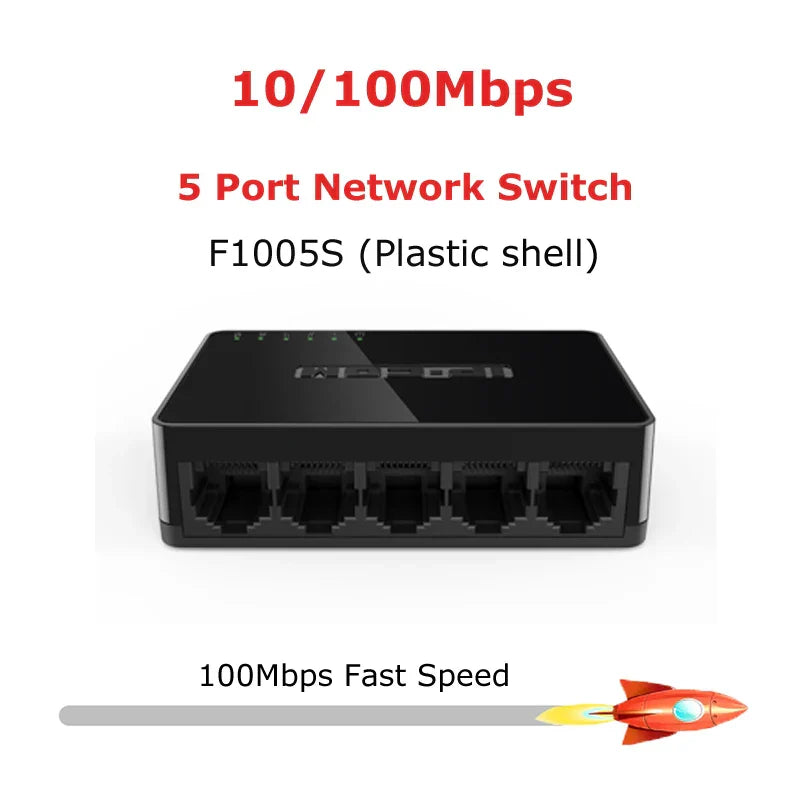 5 8 Port Full 1000Mbps Gigabit Network Switch