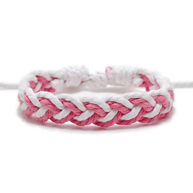 Ethnic Thread Bracelet Retro Handmade Boho Multicolor Braided