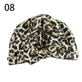 Waterproof Cap Elastic Bow Nightcap For Women Satin