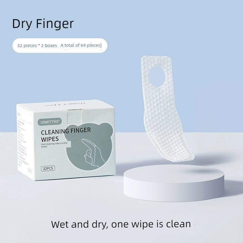 Beipisi Baby Oral Cleaner Gauze Finger Covers Toothbrush