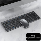 Wireless Bluetooth Keyboard Three-mode Silent Full-size Keyboard and