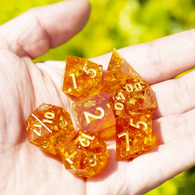 MINI PLANET Resin Dice With Sharp Edge For