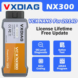 VXDIAG VCX NANO NX300 for Volvo 2014D Car