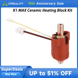 Creality K1 MAX Ceramic Heating Block Kit 300°C High Tem/Flow 600mm/s High-speed Printing 60W Heating for K1 / K1 MAX 3D Printer