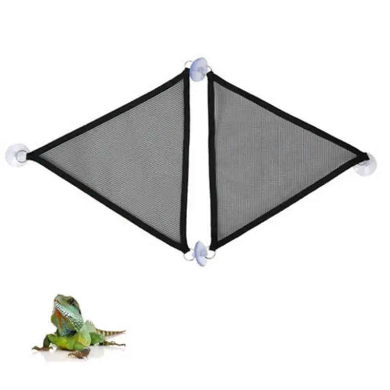 2 Pack Bearded Dragon Hammock Lizard Lounger Ladder