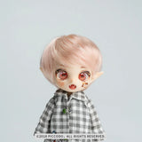Ob11 Doll Wigs Soft Cute Braid Hair Bangs