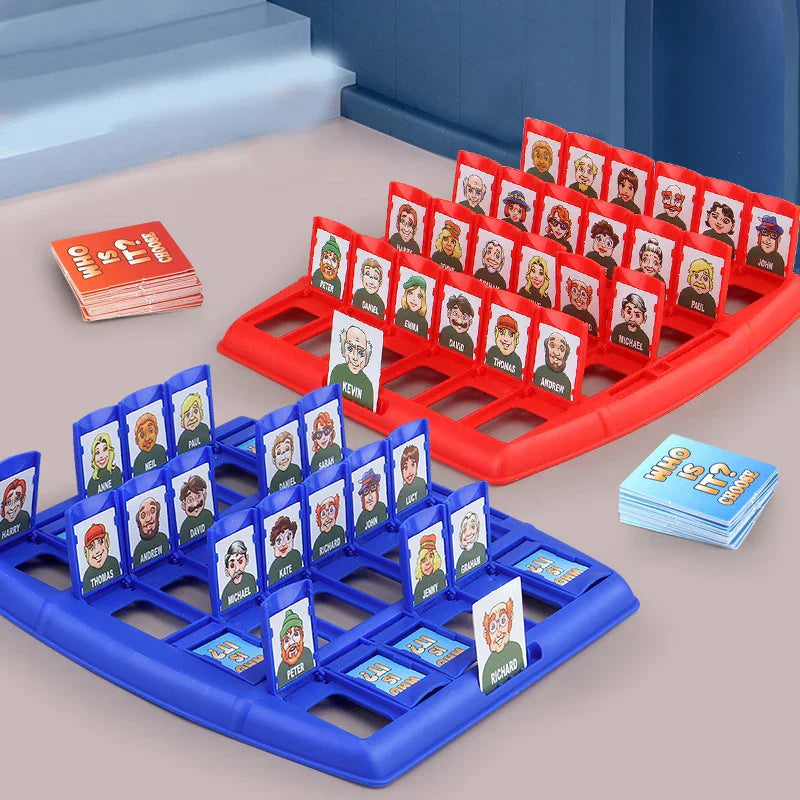 Guess who I am board game parent-child interaction