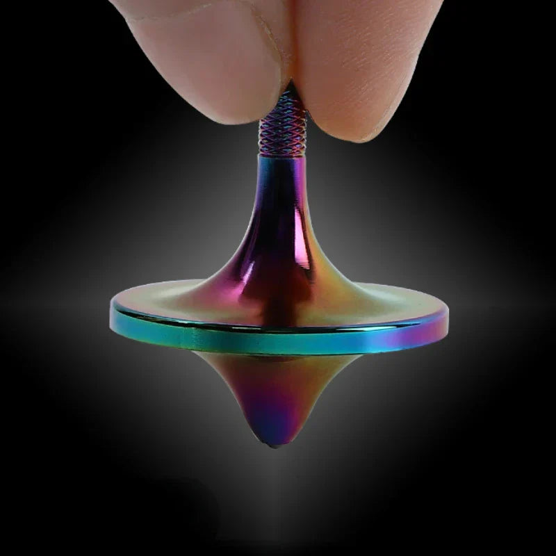 Inception Space Metal Brass Spinning Top Stress Relief