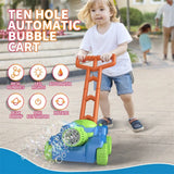 Bubble Blowing Cart Toys Electric Soap Bubble Machine