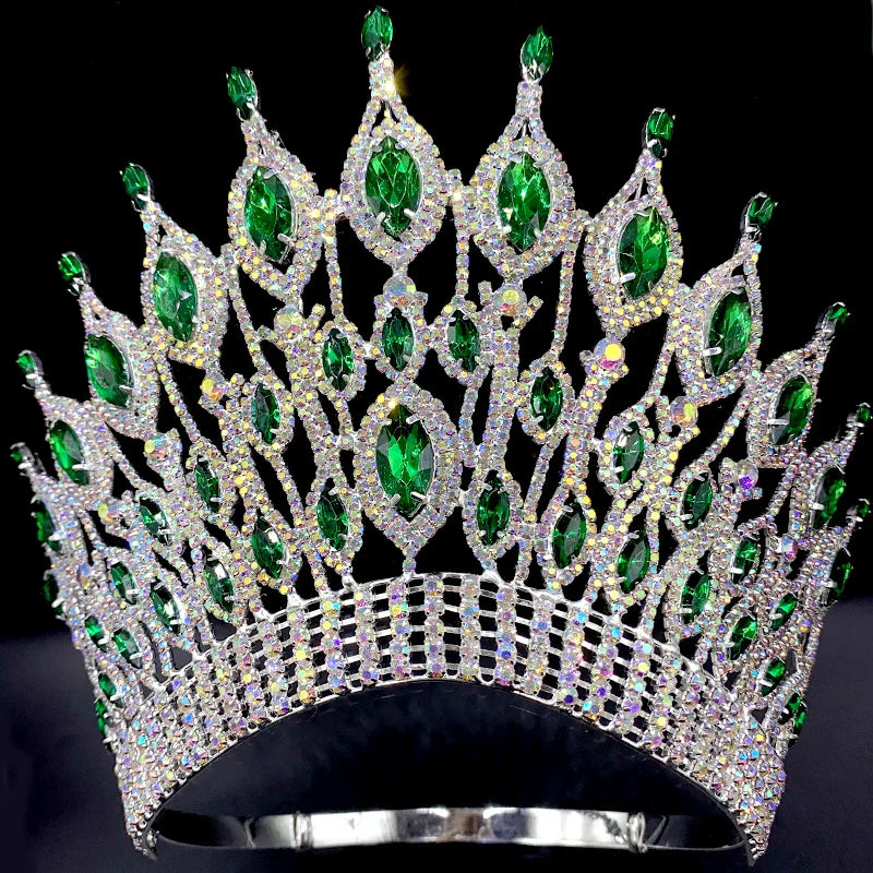 Miss Universe Wedding Crown Queen Rhinestone Tiara Party