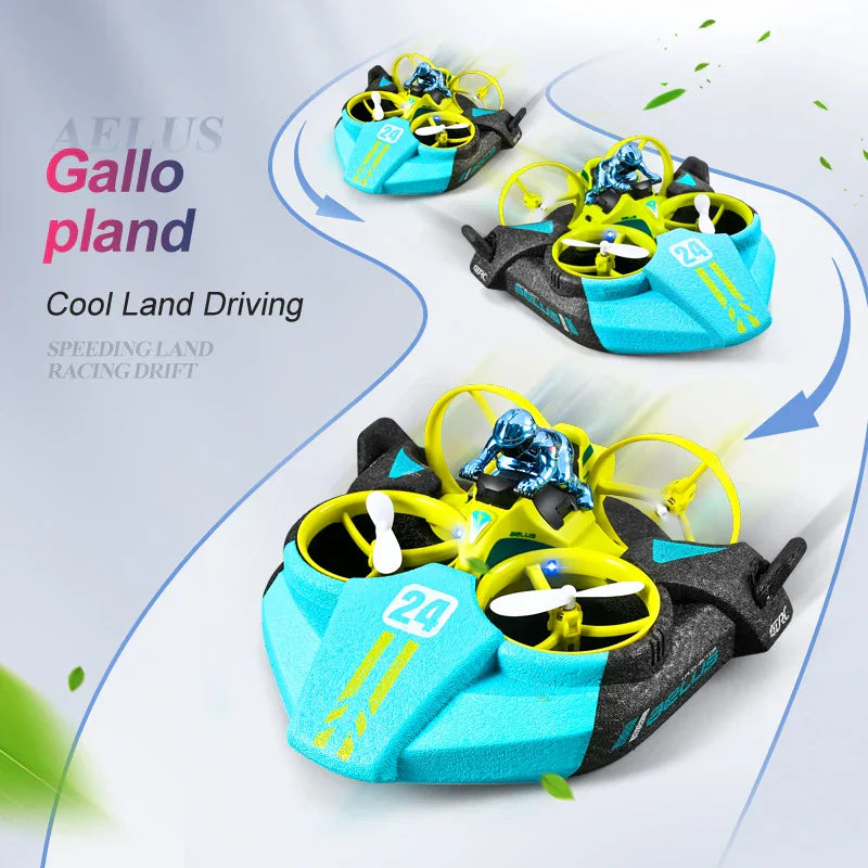 Mini Drone In Hovercraft 2.4g 4CH Remote Control