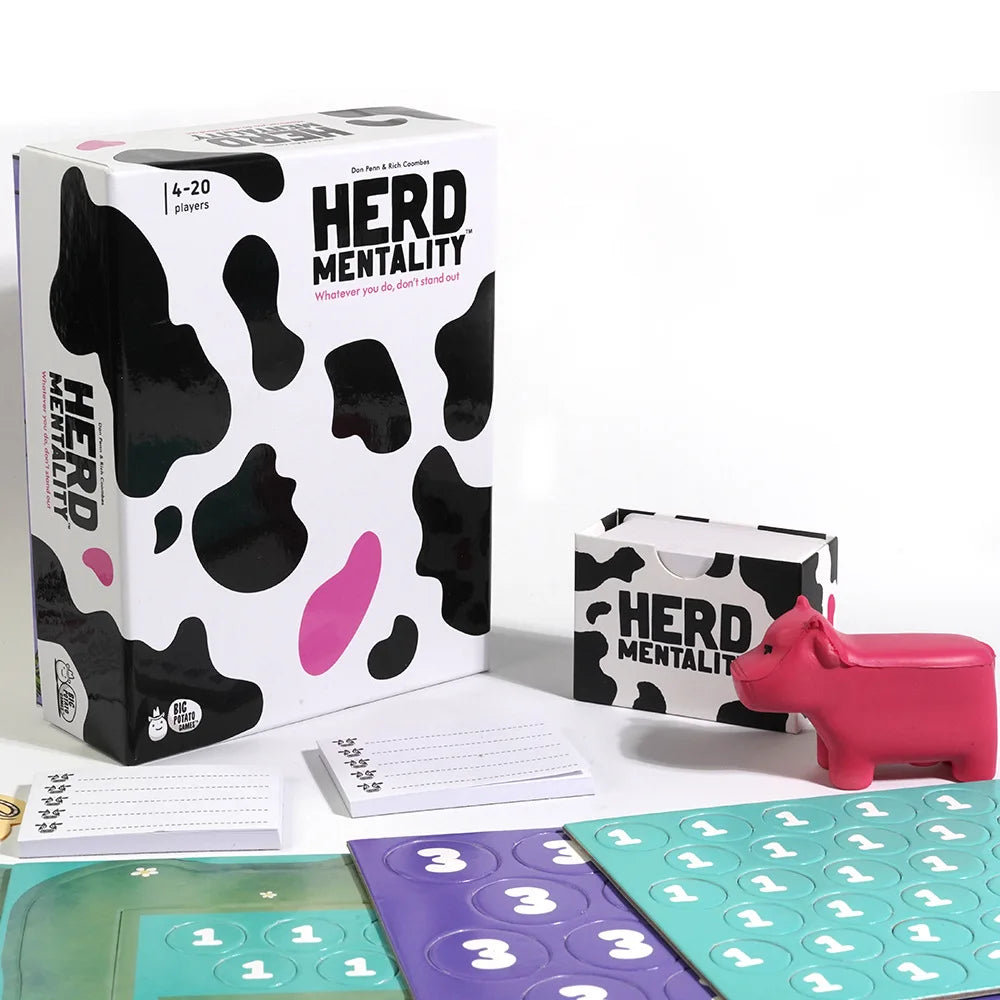 2023 New Herd Mentality Card Game The Udderly