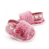 Fashion Faux Fur Baby Shoes For Newborn Spring
