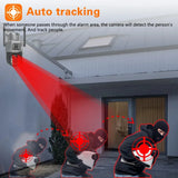 10CH 8MP Wifi Dual Lens PTZ Solar Camera