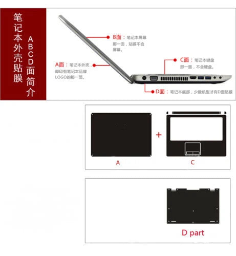 Sticker Skin for ASUS ROG Zephyrus G14 2024