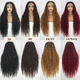 32 Inch Long Full Lace Front Wigs Boho