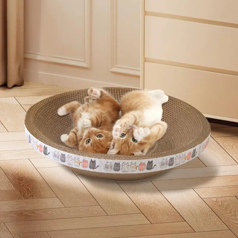 Cat Scratcher Bowl Bed Heavy Duty Cat Scratcher