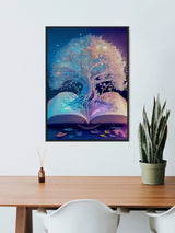 Colorful Trees And The Moon Personality DIY Full